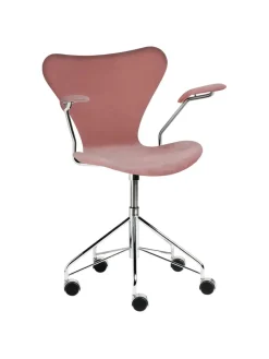 Fritz Hansen Kontorstole<3217 Serie 7 Kontorstol af Arne Jacobsen