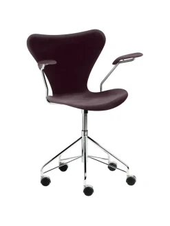 Fritz Hansen Kontorstole<3217 Serie 7 Kontorstol af Arne Jacobsen