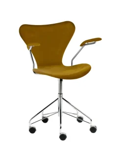 Fritz Hansen Kontorstole<3217 Serie 7 Kontorstol af Arne Jacobsen