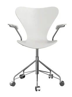 Fritz Hansen Kontorstole<3217 Serie 7 Kontorstol af Arne Jacobsen