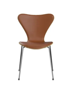 Fritz Hansen Spisebordsstole<3107 Serie 7 Stol, forsidepolstret af Arne Jacobsen