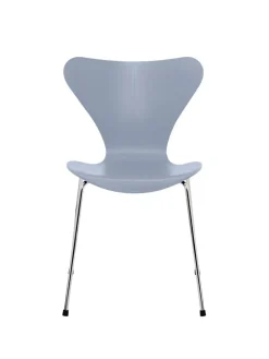 Fritz Hansen Spisebordsstole<3107 Serie 7 stol i farvet ask af Arne Jacobsen