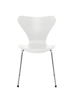 Fritz Hansen Spisebordsstole<3107 Serie 7 stol i farvet ask af Arne Jacobsen