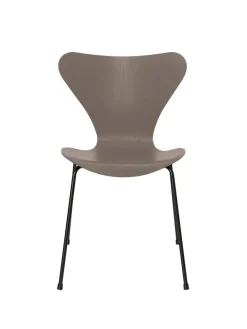 Fritz Hansen Spisebordsstole<3107 Serie 7 stol i farvet ask af Arne Jacobsen