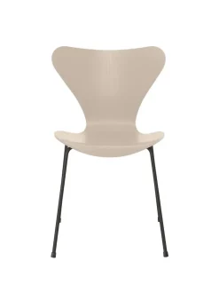 Fritz Hansen Spisebordsstole<3107 Serie 7 stol i farvet ask af Arne Jacobsen