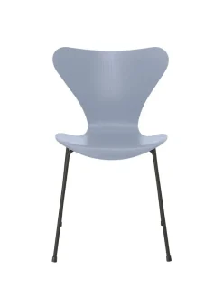 Fritz Hansen Spisebordsstole<3107 Serie 7 stol i farvet ask af Arne Jacobsen