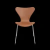 Fritz Hansen Spisebordsstole<3107 Serie 7 stol, Tailored af Arne Jacobsen