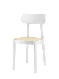 Thonet Spisebordsstole<118 Spisebordsstol, hvid fra