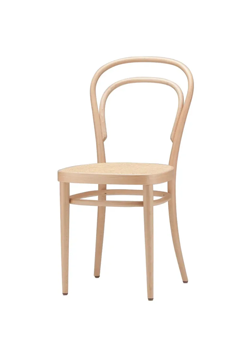 Thonet Spisebordsstole<214 Spisestol, sort fra