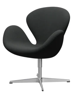 Fritz Hansen Lænestole<3320 Svanen i stof (prisgruppe 2) af Arne Jacobsen