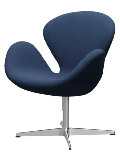 Fritz Hansen Lænestole<3320 Svanen i stof (prisgruppe 2) af Arne Jacobsen