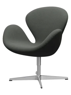 Fritz Hansen Lænestole<3320 Svanen i stof (prisgruppe 2) af Arne Jacobsen