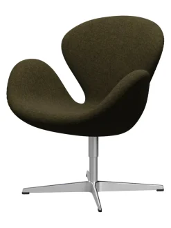 Fritz Hansen Lænestole<3320 Svanen i stof (prisgruppe 2) af Arne Jacobsen