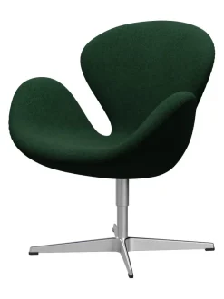 Fritz Hansen Lænestole<3320 Svanen i stof (prisgruppe 2) af Arne Jacobsen