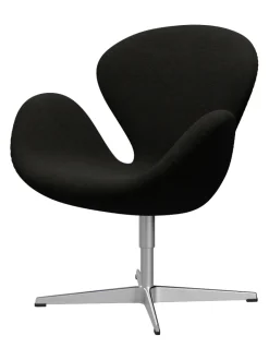 Fritz Hansen Lænestole<3320 Svanen i stof (prisgruppe 2) af Arne Jacobsen