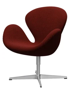 Fritz Hansen Lænestole<3320 Svanen i stof (prisgruppe 2) af Arne Jacobsen