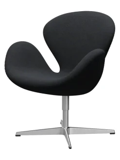 Fritz Hansen Lænestole<3320 Svanen i stof (prisgruppe 2) af Arne Jacobsen