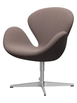 Fritz Hansen Lænestole<3320 Svanen i stof (prisgruppe 2) af Arne Jacobsen