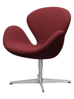Fritz Hansen Lænestole<3320 Svanen i stof (prisgruppe 2) af Arne Jacobsen