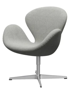 Fritz Hansen Lænestole<3320 Svanen i stof (prisgruppe 2) af Arne Jacobsen