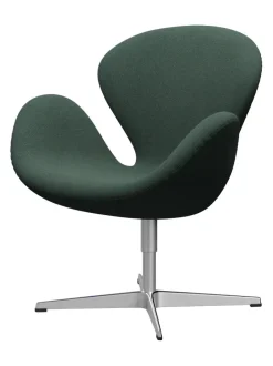 Fritz Hansen Lænestole<3320 Svanen i stof (prisgruppe 2) af Arne Jacobsen