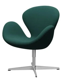 Fritz Hansen Lænestole<3320 Svanen i stof (prisgruppe 2) af Arne Jacobsen