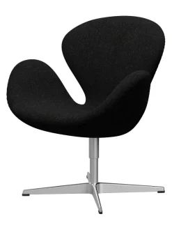 Fritz Hansen Lænestole<3320 Svanen i stof (prisgruppe 2) af Arne Jacobsen