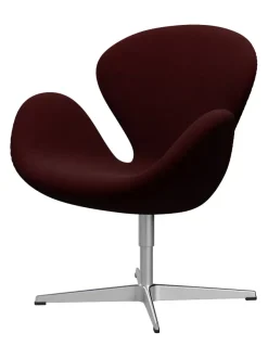Fritz Hansen Lænestole<3320 Svanen i stof (prisgruppe 2) af Arne Jacobsen