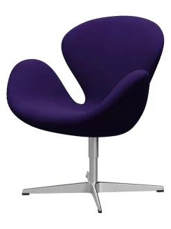 Fritz Hansen Lænestole<3320 Svanen i stof (prisgruppe 2) af Arne Jacobsen