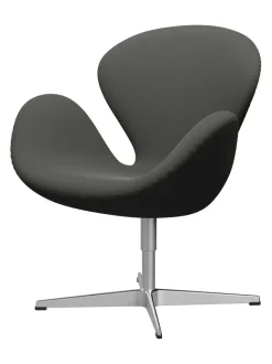 Fritz Hansen Lænestole<3320 Svanen i stof (prisgruppe 2) af Arne Jacobsen