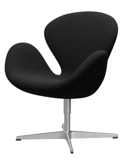 Fritz Hansen Lænestole<3320 Svanen i stof (prisgruppe 2) af Arne Jacobsen