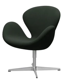 Fritz Hansen Lænestole<3320 Svanen i stof (prisgruppe 2) af Arne Jacobsen