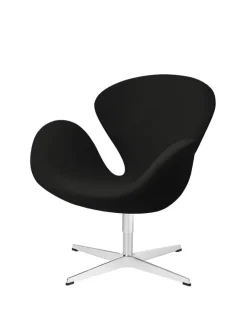 Fritz Hansen Lænestole<3320 Svanen i stof (prisgruppe 1) af Arne Jacobsen
