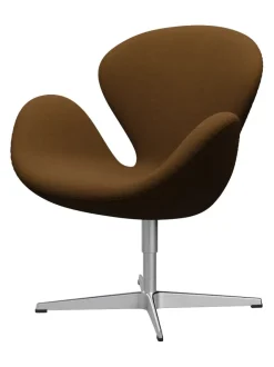 Fritz Hansen Lænestole<3320 Svanen i stof (prisgruppe 1) af Arne Jacobsen