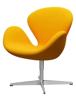 Fritz Hansen Lænestole<3320 Svanen i stof (prisgruppe 1) af Arne Jacobsen