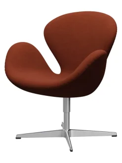 Fritz Hansen Lænestole<3320 Svanen i stof (prisgruppe 1) af Arne Jacobsen