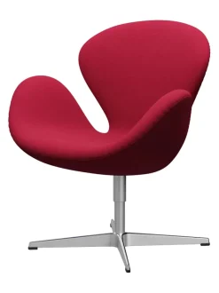 Fritz Hansen Lænestole<3320 Svanen i stof (prisgruppe 1) af Arne Jacobsen