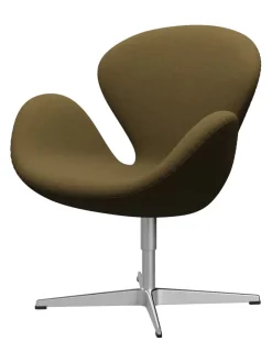 Fritz Hansen Lænestole<3320 Svanen i stof (prisgruppe 1) af Arne Jacobsen