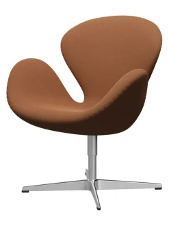 Fritz Hansen Lænestole<3320 Svanen i stof (prisgruppe 1) af Arne Jacobsen