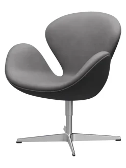 Fritz Hansen Lænestole<3320 Svanen i stof (prisgruppe 1) af Arne Jacobsen