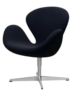 Fritz Hansen Lænestole<3320 Svanen i stof (prisgruppe 1) af Arne Jacobsen