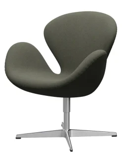 Fritz Hansen Lænestole<3320 Svanen i stof (prisgruppe 1) af Arne Jacobsen