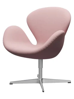 Fritz Hansen Lænestole<3320 Svanen i stof (prisgruppe 1) af Arne Jacobsen