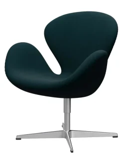 Fritz Hansen Lænestole<3320 Svanen i stof (prisgruppe 1) af Arne Jacobsen