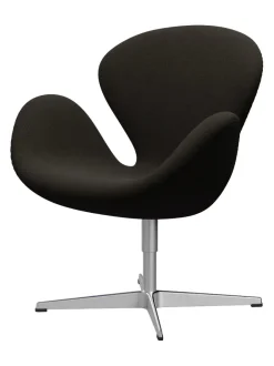 Fritz Hansen Lænestole<3320 Svanen i stof (prisgruppe 1) af Arne Jacobsen