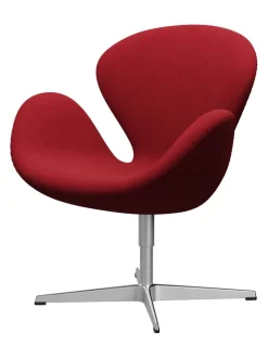 Fritz Hansen Lænestole<3320 Svanen i stof (prisgruppe 1) af Arne Jacobsen