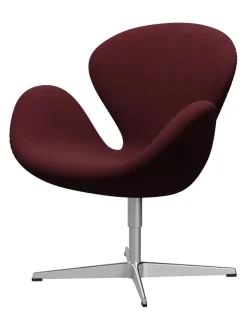 Fritz Hansen Lænestole<3320 Svanen i stof (prisgruppe 1) af Arne Jacobsen