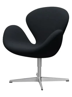 Fritz Hansen Lænestole<3320 Svanen i stof (prisgruppe 1) af Arne Jacobsen