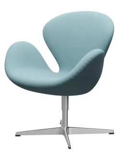 Fritz Hansen Lænestole<3320 Svanen i stof (prisgruppe 1) af Arne Jacobsen