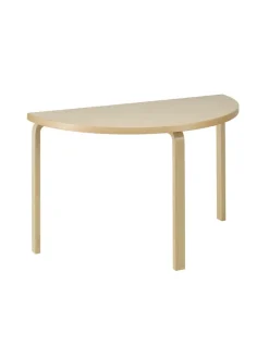 Artek Spiseborde<Aalto Table Half-Round fra